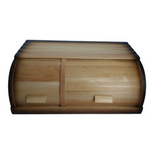 Wood bread box. Wooden bread box. Breadbox. B...
