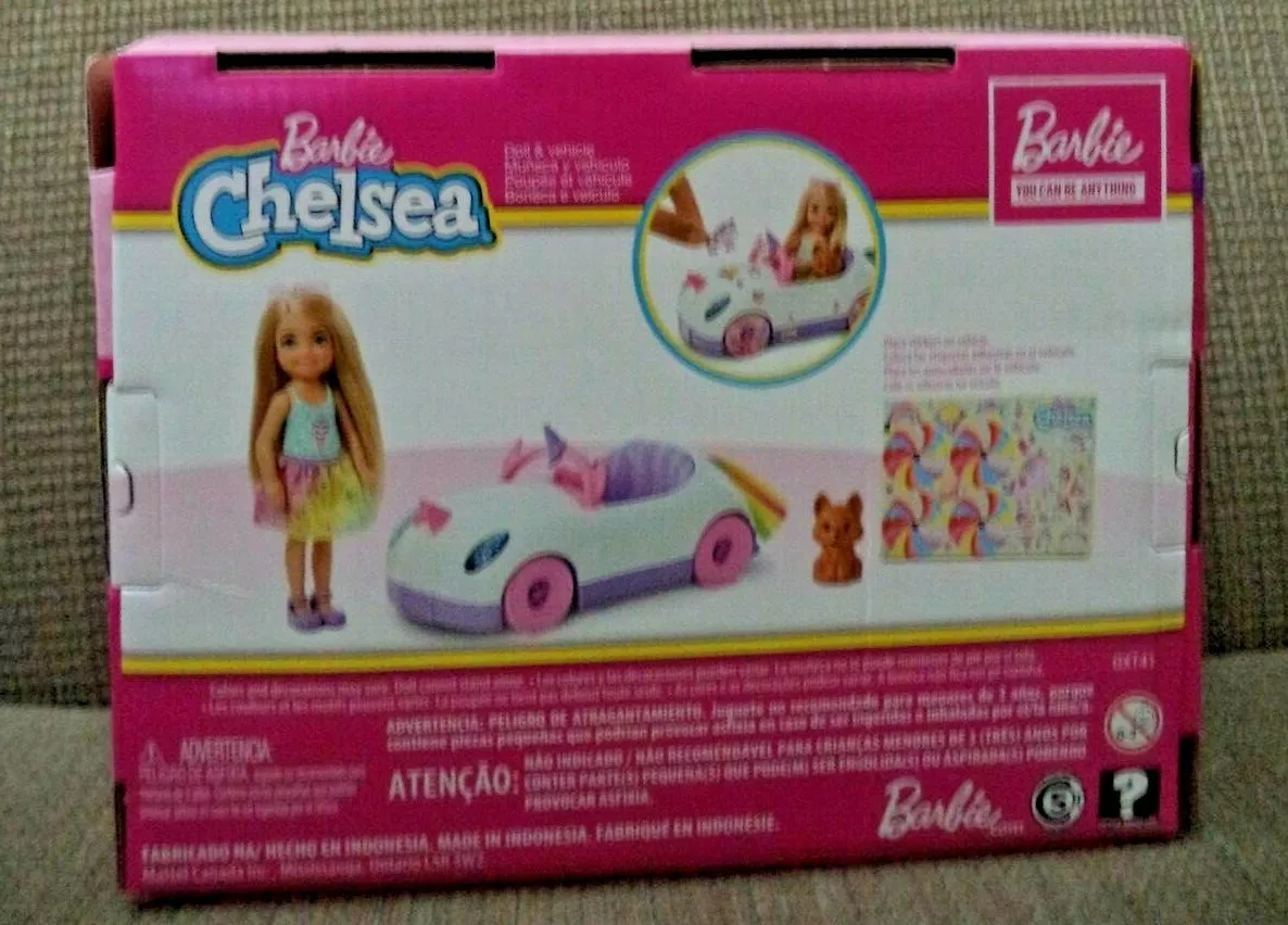 Boneca Barbie Club Chelsea com Fantasia de Unicornio - GHV69 - Mattel -  Real Brinquedos