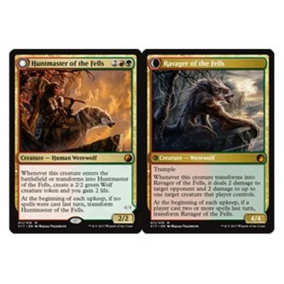 MTG HUNTMASTER OF THE FELLS FOIL EXC - HÜGELHÄUPTLING - FTV - MAGIC