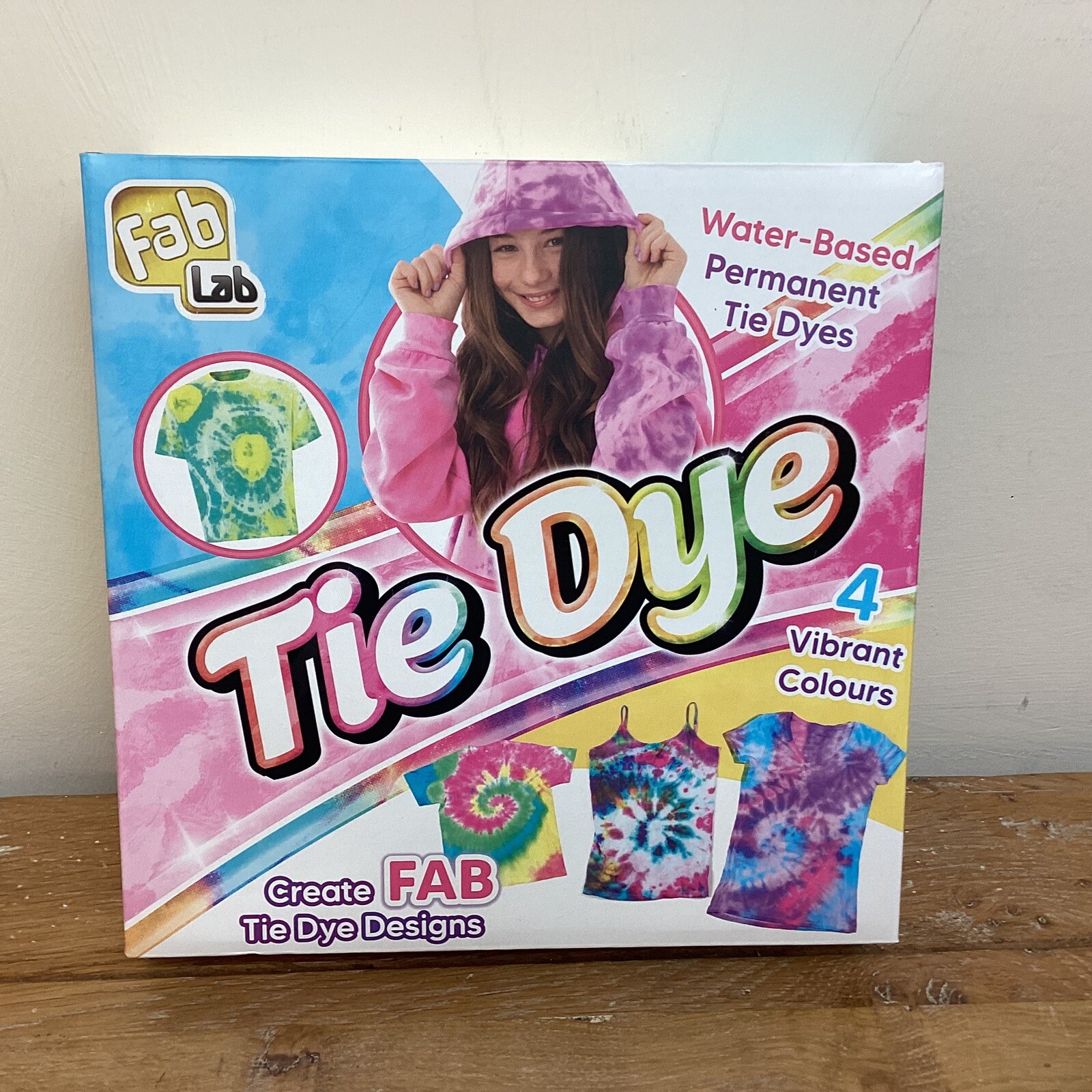 Fab Lab Tie Die - 4 Vibrant Colours Create FAB Tie Die Designs WA