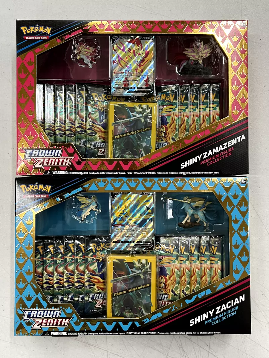 Pokemon Trading Card Game: Crown Zenith Premium Figure Collection - Shiny  Zacian