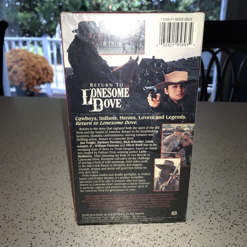 Lonesome Dove And Return To Lonesome Dove VHS Tapes TV Miniseries VG Cond - Picture 10 of 11