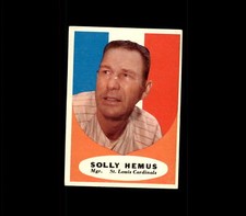 1961 Topps 139 Solly Hemus MG VG-EX #D423447