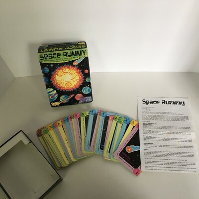 International Playthings Space Rummy Family Card Game Activity STEM