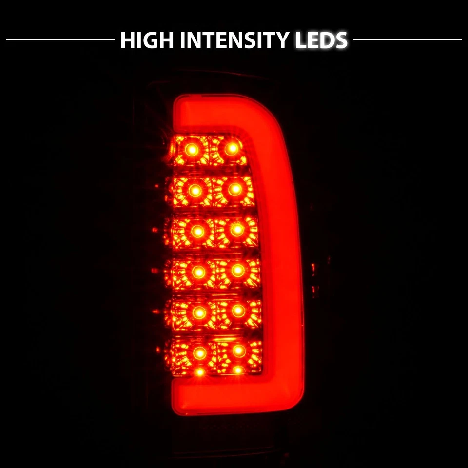 1995-2000 Toyota Tacoma Pick Up lanternas traseiras fumaça 1996 1997 1998 LED BAR - Imagem 4 de 4