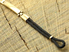 Kestenmade USA Gold Filled / Nylon Deployment Loop End Unused NOS Watch Band