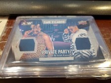 AEW Upper Deck 2021 Private Party Marq Quen Isiah Kassidy Dual Relic Card
