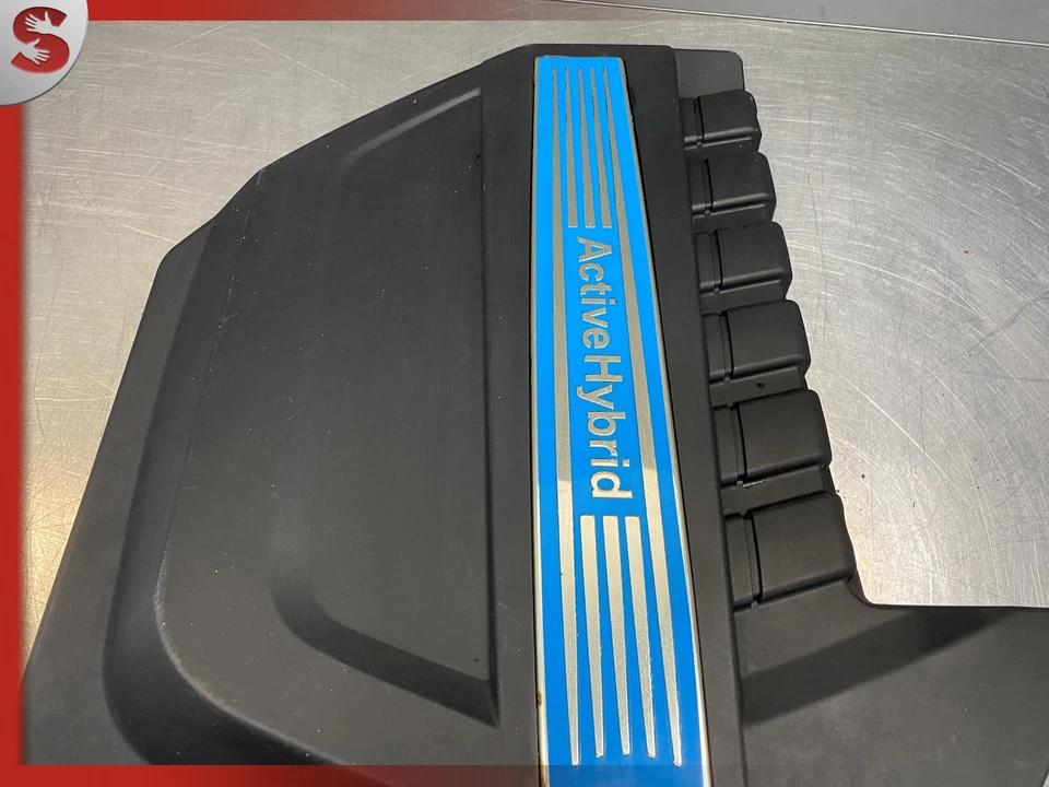BMW ACTIVE HYBRID 5 7 (F04 F10) 2012-2016 3,0 L N55 TURBO CUBIERTA EMBELLECEDOR Foto 3 de 4