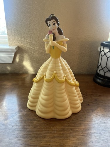 Disney Disneyland Plastic Coin Bank Vintage Girl Princess - Picture 6 of 6