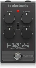 TC Electronic Analog Distortion Pedal FANGS METAL DISTORTION