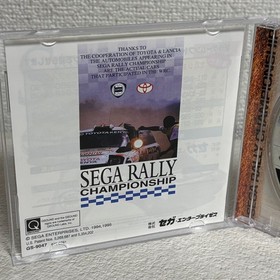 Sega Rally Champion SEGA SATURN Japanese