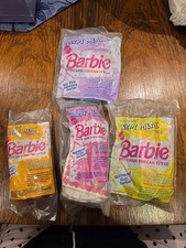 1992 McDonald's Happy Meal Barbie w/Hair You Can Style - Set of 4 - New/Sealed
