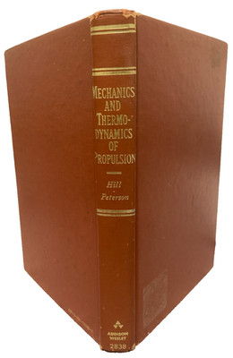 1970 book Mechanics and Thermodynamics of Propulsion - vintage rocket spaceship