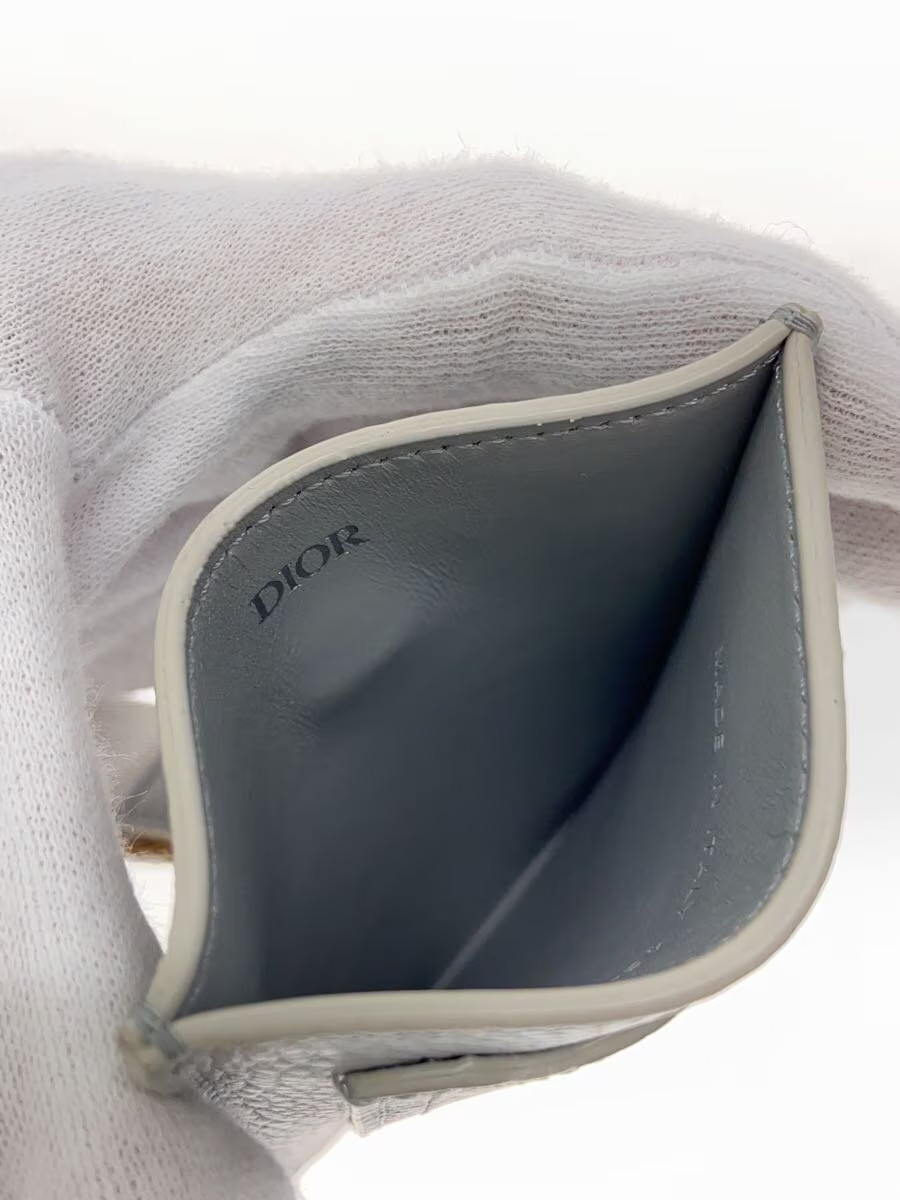 Christian Dior Card Case GRY Plain Men's 16-BO-0210 thumbnail 4