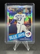 2020 Topps Chrome Vladimir Guerrero Jr 35th Anniversary #85TC-6 Blue Jays