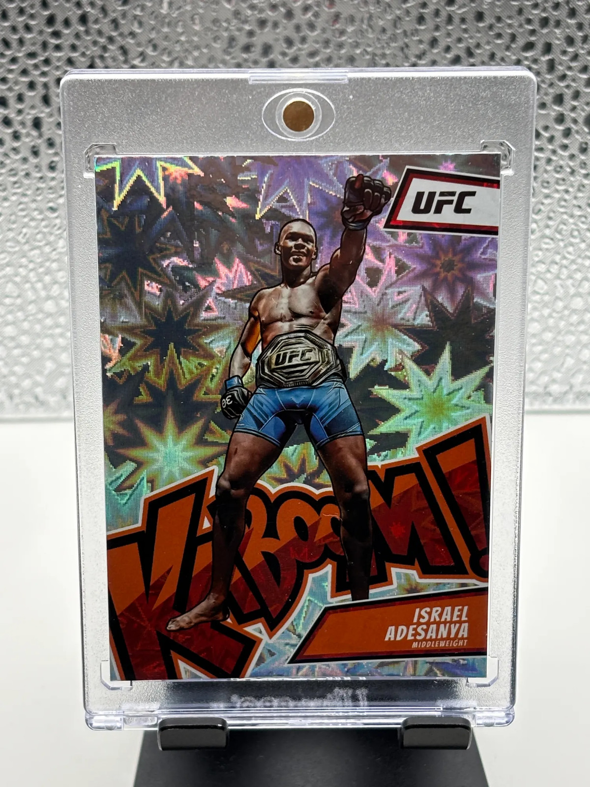 2023 Panini Chronicles Kaboom Israel Adesanya #18