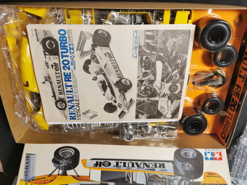 Tamiya 1/12 Renault RE 20 Turbo 1980 Tamiya No. 12026 1:12 1/12 - Immagine 4 di 4