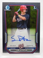 2026 Bowman #CPA-SP Sam Petersen Chrome Prospect Auto 1st
