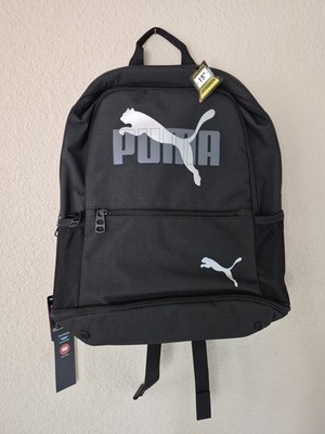 Puma Eclipse Backpack Black With 15'' Laptop Sleeve & Footware Compartment