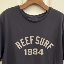 REEF Surf 1984 Men s Gray T Shirt Size L