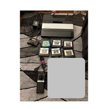 Atari 5200 Console Bundle w/ Controller, RF Switch & 6 Games - Tested & Working 