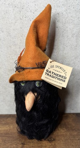 Joe Spencer Montague behaarte Figur Wichtel von Gathered Traditions 12 Zoll neu mit Etikett