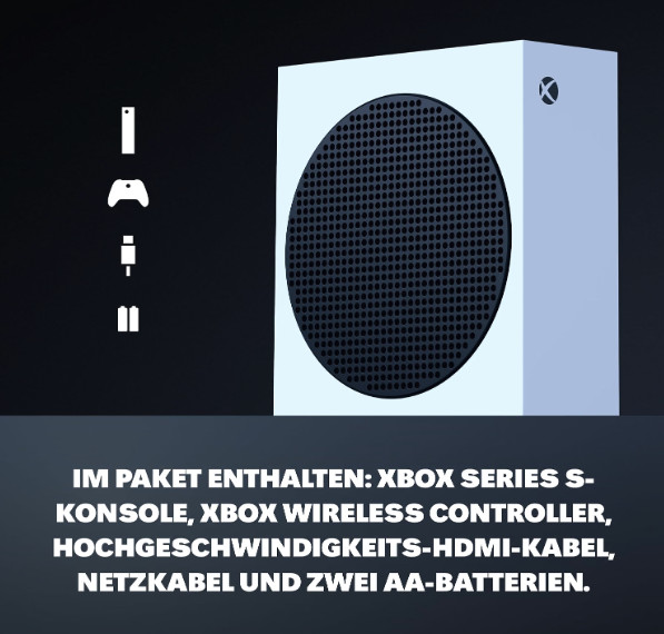 Microsoft Xbox Series S 512 GB console digitale bianca robot white controller IMBALLO ORIGINALE foto 4
