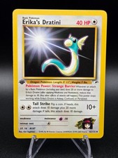 Erika's Dratini - 42/132 - LP - Gym Heroes 1st Edition on eBay
