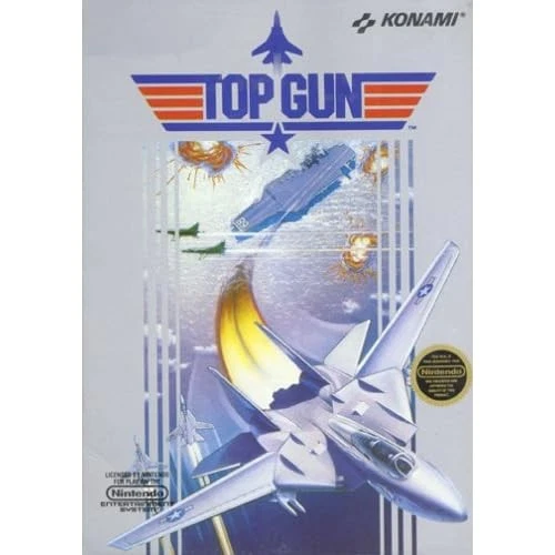Top Gun For Nintendo NES Vintage Dogfight 8E