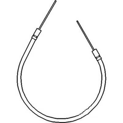 529000R1 32'' Fuel Stop Shutoff Cable Fits Case-IH Tractor Models 454