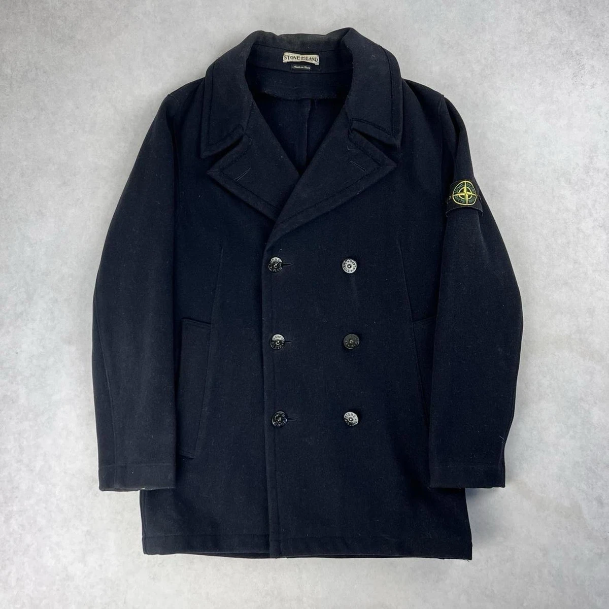 Stone Island Coats, Jackets & Vests for Wool Outer Shell Men for
