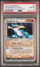 PSA8 2004 POKEMON EX TEAM MAGMA VS TEAM AQUA #95 SWAMPERT EX-HOLO on eBay