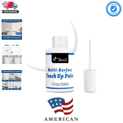 White Touch Up Paint - Multi Surface Touch Up Paint Pen, Scratch Repair for W...