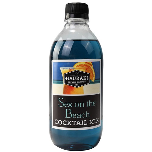 3X Hauraki Sex on the Beach Peach Cranberry Cocktail Mix 500ml makes 10L - Bild 2 von 4