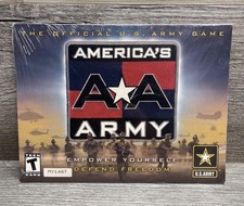Americas Army Exclusive E3 2002 Promo PC CD-ROM Extremly Rare - NEW SEALED