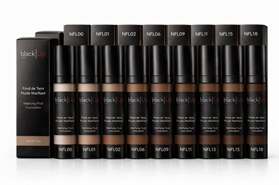 Black Up Paris Matte Liquid Foundation 30ml   Oil Control, Long Lasting   Multip