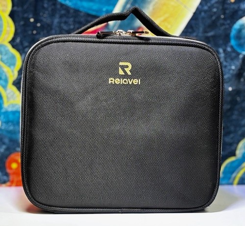 Relavel Makeup Case Customizable Pro Makeup Professional Train Case Travel Bag