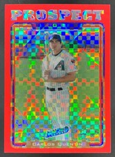 Carlos Quentin 2005 Topps Chrome Updates & Highlights Prospect Red /65