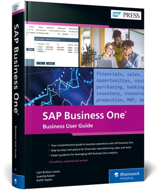 SAP Business One Business User Guide by Carl Britton Lewis HARDBACK