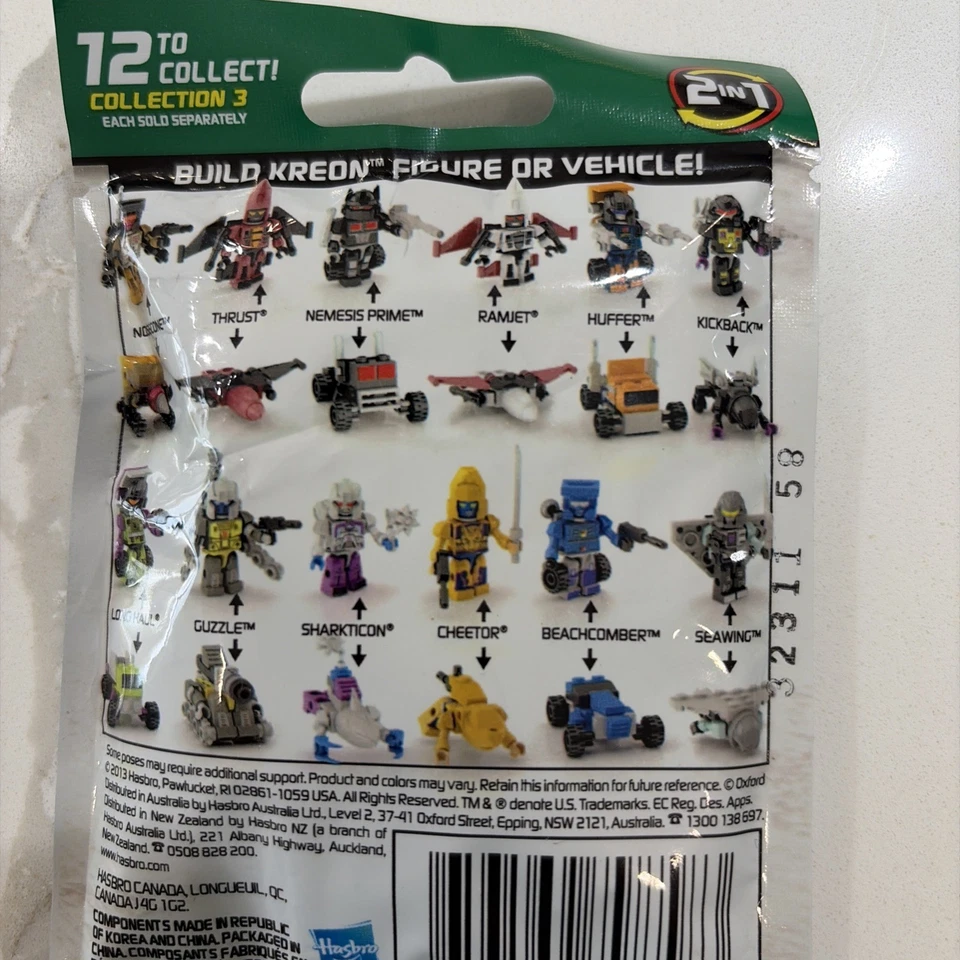 KRE-O Transformers Micro Changers Series 3 - 2 In 1 Kreon or Vehicle NEW - Image 4 of 4