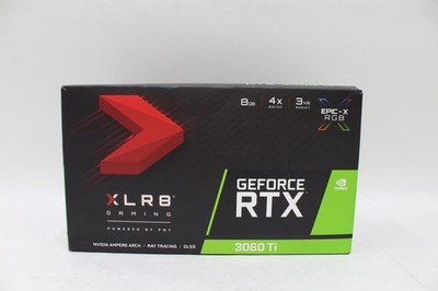 PNY NVIDIA GeForce RTX 3060 Ti 8GB XLR8 PCI Express 4.0 Gaming Graphics Card