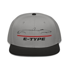 For Jaguar E-type Roadster Fans Cap Vintage Open Roadster Snapback Hat Birthday