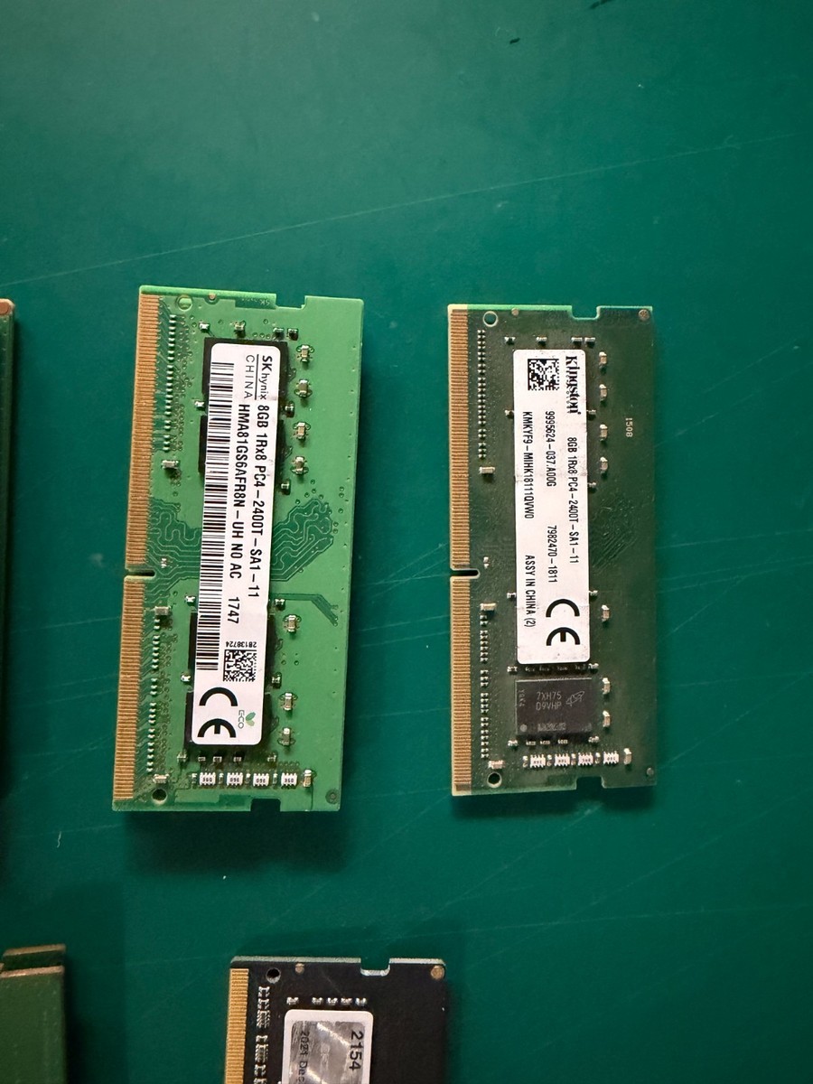 8GB 1Rx8 PC4-2400T-SA1-11 DDR4 2400Mhz SK Hynix/Mixed Brands