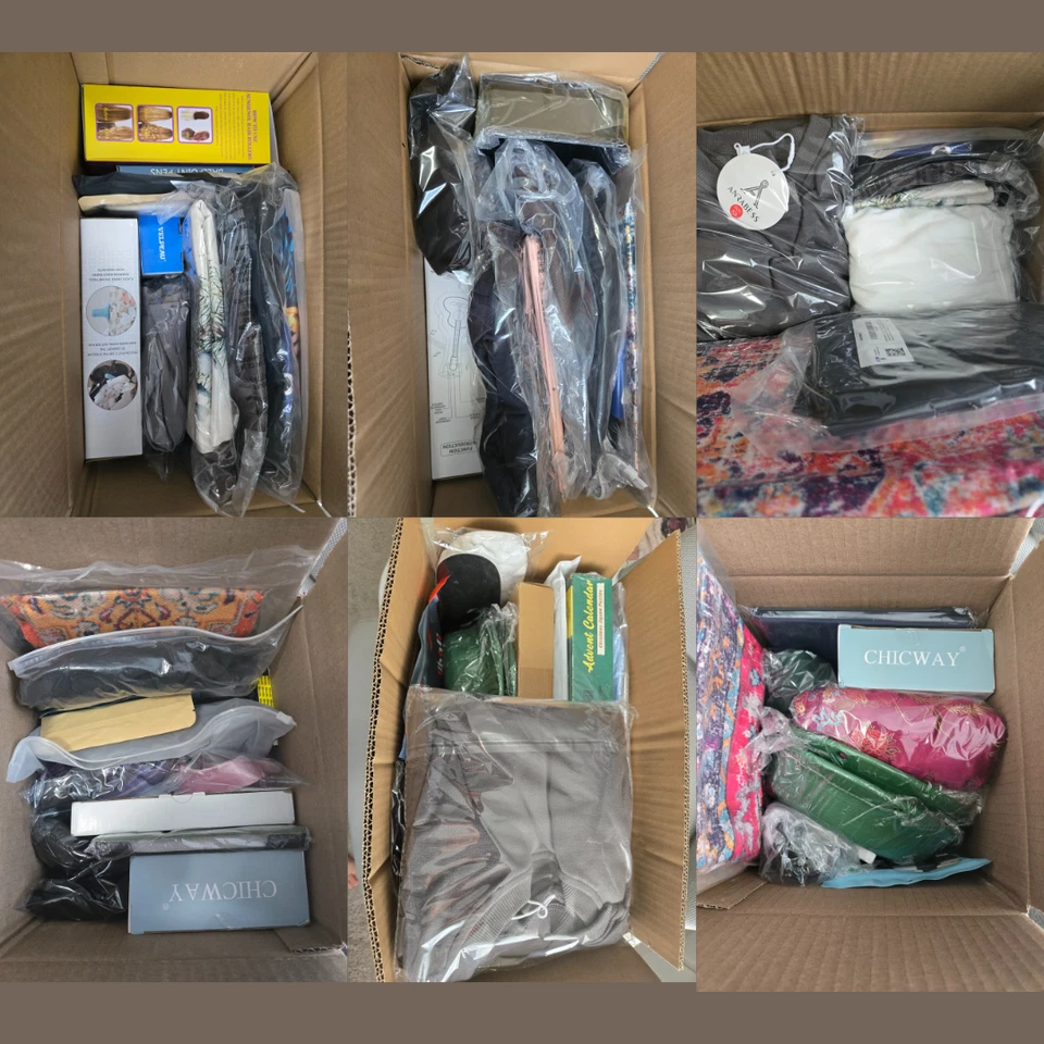 MIXED BRANDS 8pc New Box of Returns/Lost Open Box Included Various Lots Amazon Liquidation