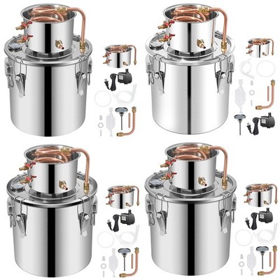Uimoso Alkohol Destillieranlage Destilliergerät 11,4/19/30/50L Destiller Pumpe