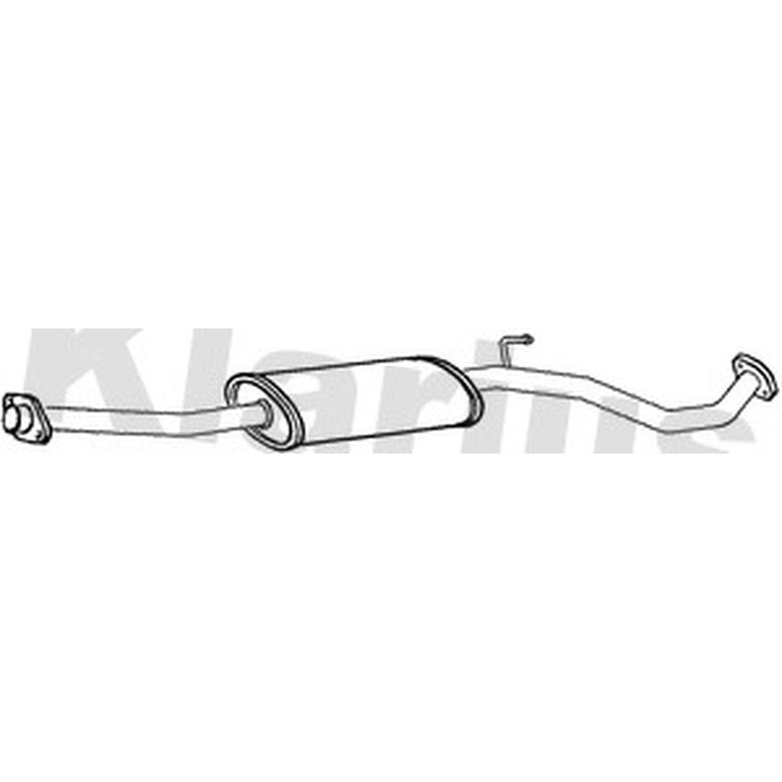 Centre Exhaust Box Silencer Middle Section DN543J Klarius 20300AY115