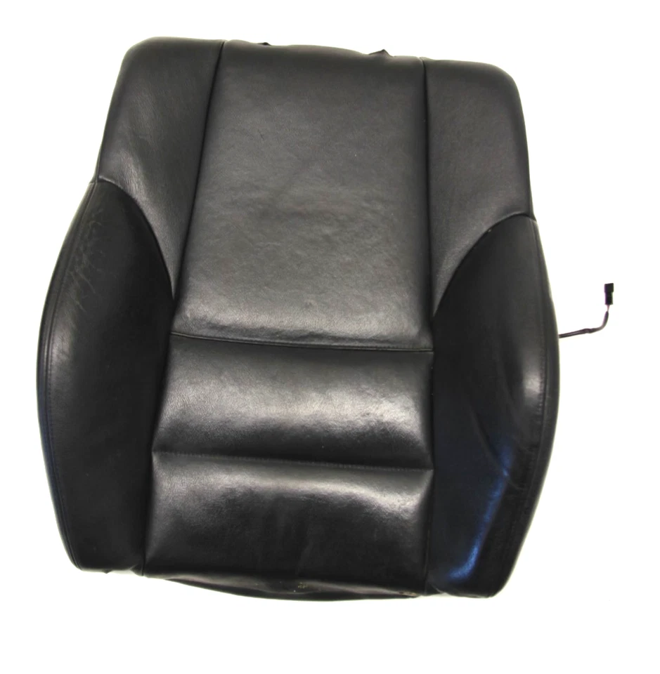 BMW E46 SEDÁN ASIENTO DEPORTIVO DELANTERO TÉRMICO CUERO MONTANA NEGRO COJÍN SUPERIOR TRASERO Foto 2 de 4