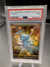 Pokemon TCG - MINT MEW #25/25 Celebrazioni - Secret Rare - PSA 9 MINT