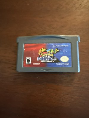POKEMON PINBALL RUBY & SAPPHIRE GAME BOY ADVANCE VIDEO GAME (game only)