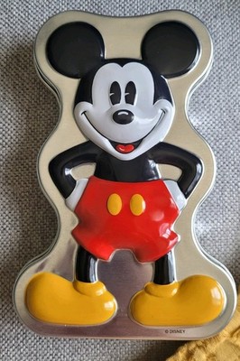 Disney Time Works Collectible Mickey Mouse Tin Case for Watch